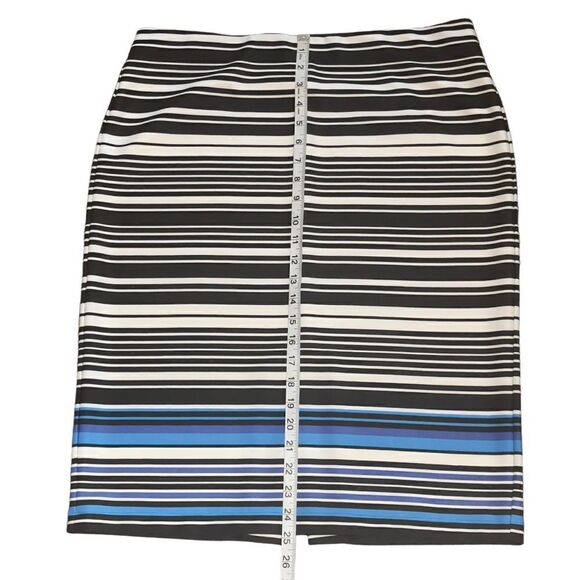 NYCC Stripe Pencil Skirt LARGE - Picture 8 of 10